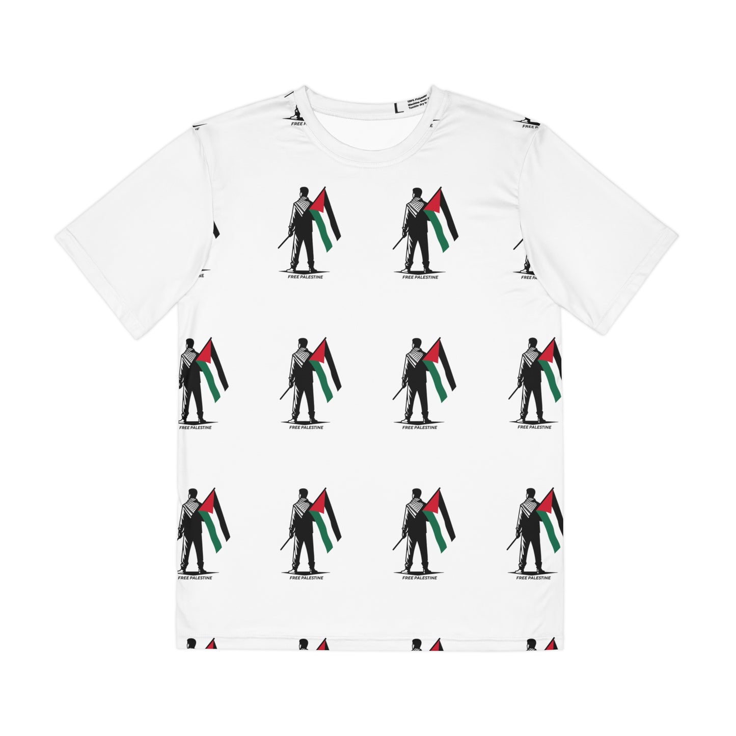 Men's Empowerment Tee - Free Palestine Graphic Shirt for Activists