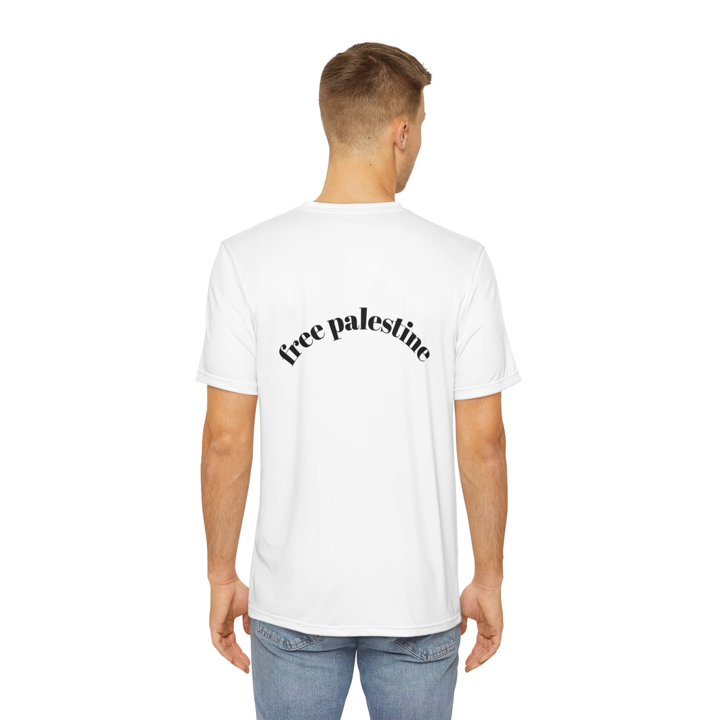 Men's Empowerment Tee - Free Palestine Graphic Shirt for Activists